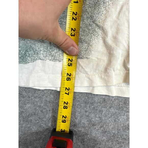 VINTAGE NFL Green Bay Packers Riddell Shirt Mens XL White Single Stitch Tee - Picture 3 of 4